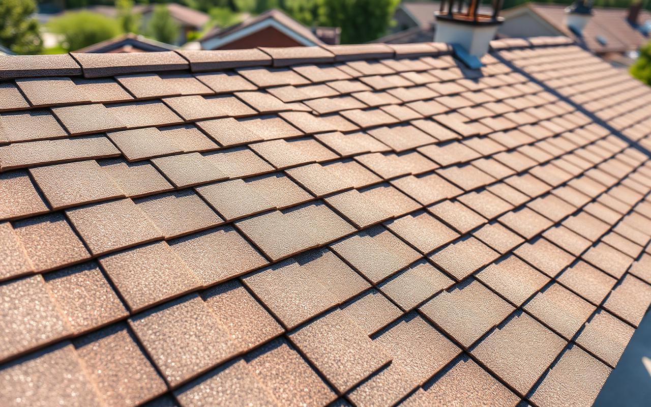 Reflective cool-roof asphalt shingles with light-coloured granules